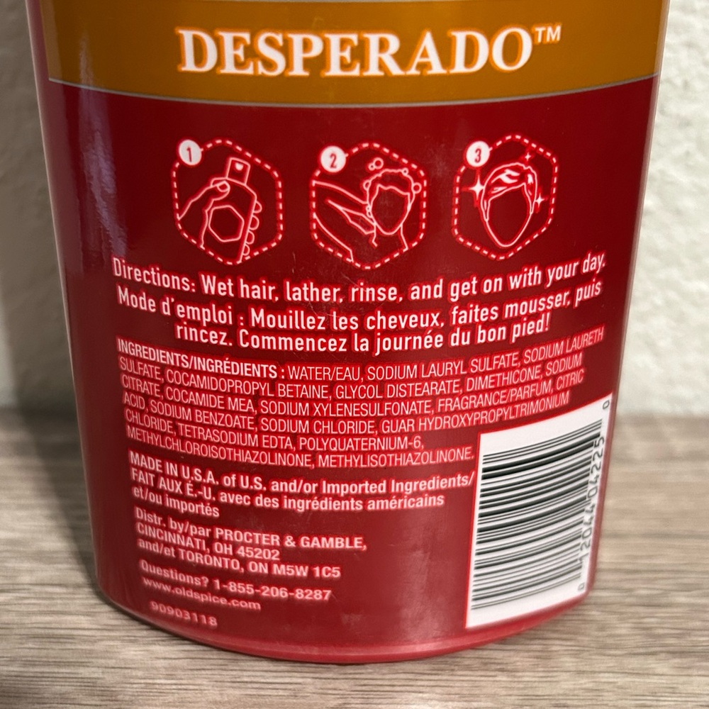 Old Spice Desperado 2-in-1 Shampoo & Conditioner - Picture 6 of 11